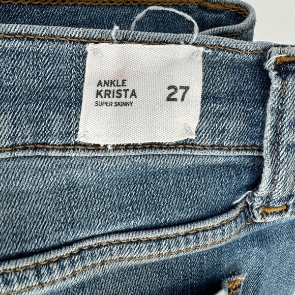 HUDSON Women's Ankle Krista Low Rise, Super Skinny Jean - Picture 14 of 16